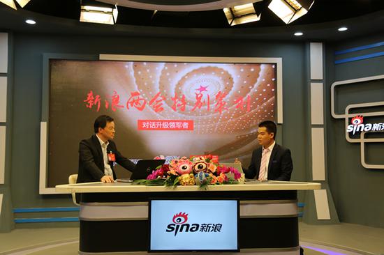 全国人大代表、湖南金浩茶油股份有限公司董事长刘翔浩。